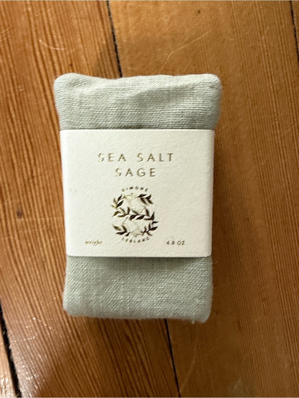 Simone Leblanc relaxation set - bath soak, sage soap and aroma eye pillow